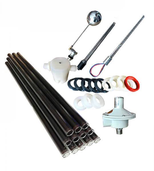 Linh kiện máy nước nóng NLMT giá cạnh tranh